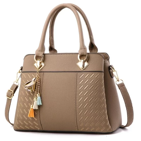 Gusure Luxury Women's Crossbody Handbag Large Capacity Embroidery Tote - Image 6