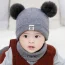 grey hat and scarf