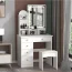 Lighted mirror White