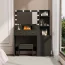 black With stool