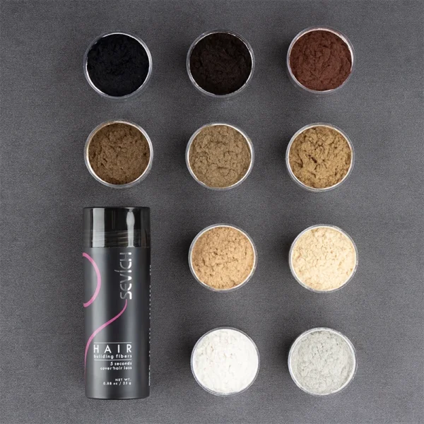 Sevich Hair Building Fibers 25g - Thicker Keratin Concealer for Hair Loss - Image 3