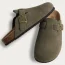 cow suede-Green A