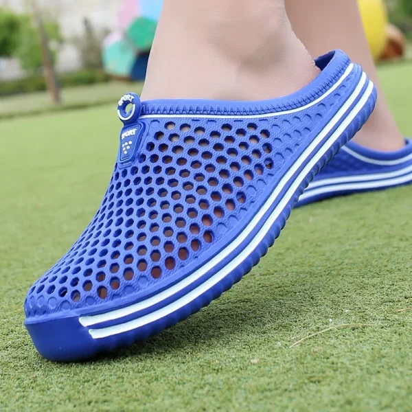 Comfortable Men Pool Sandals Slip On Water Slippers for Summer Beach - Image 5