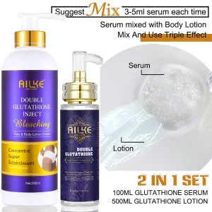lotion and serum