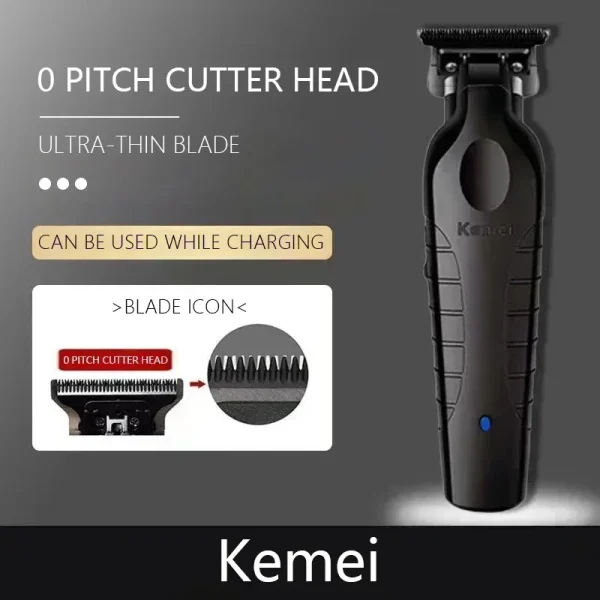 Kemei KM-2299 Professional Hair Trimmer for Men Hair Cutting Machine - Image 6