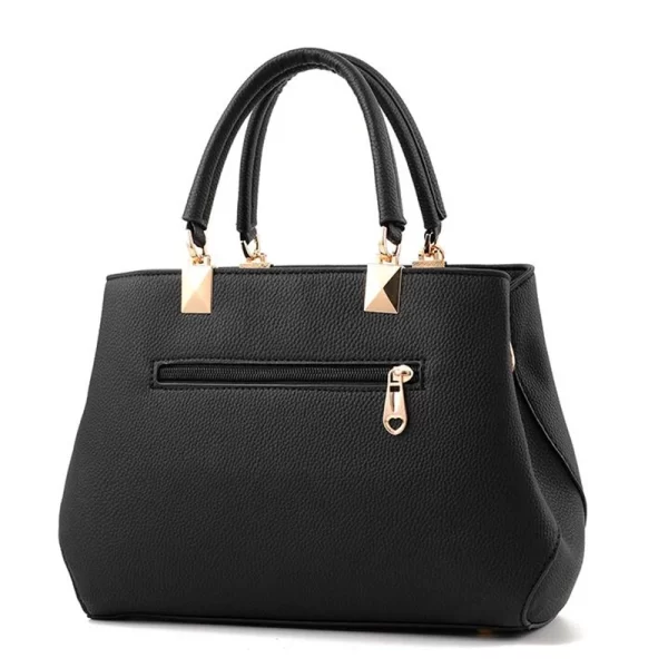 Elegant Women Messenger Bags with Flower Pendant for Office Style - Image 4