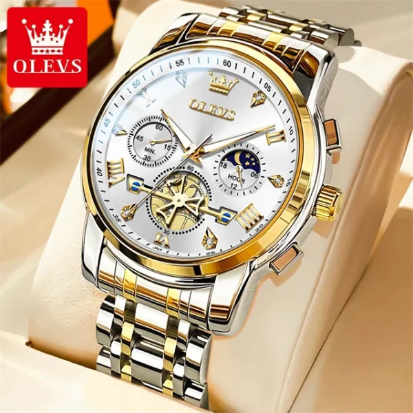 Gold White