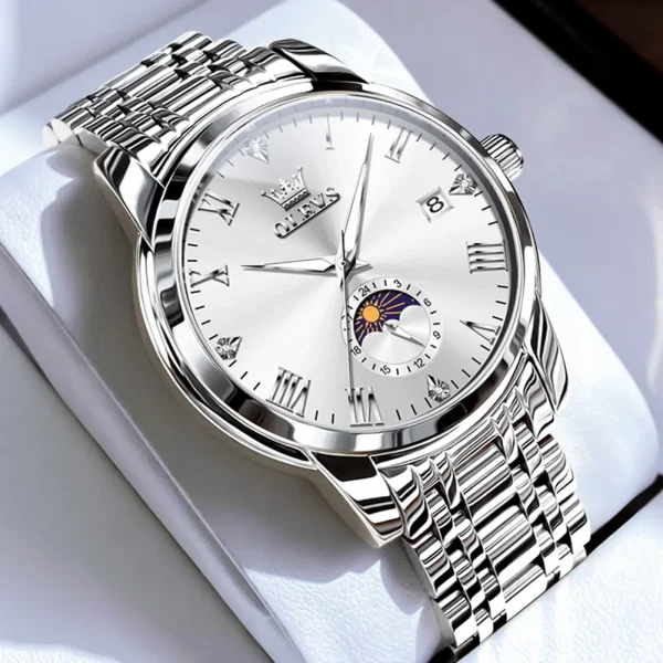 silver white