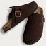 cow suede-Coffee A