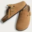 cow suede-Brown A